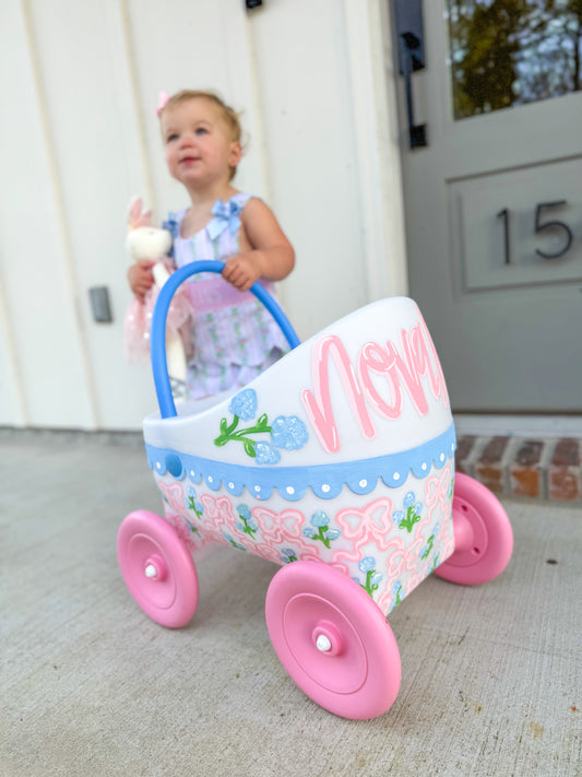 ✨EASTER LAST CALL Custom Hand-Painted Baby Doll Carriages ✨