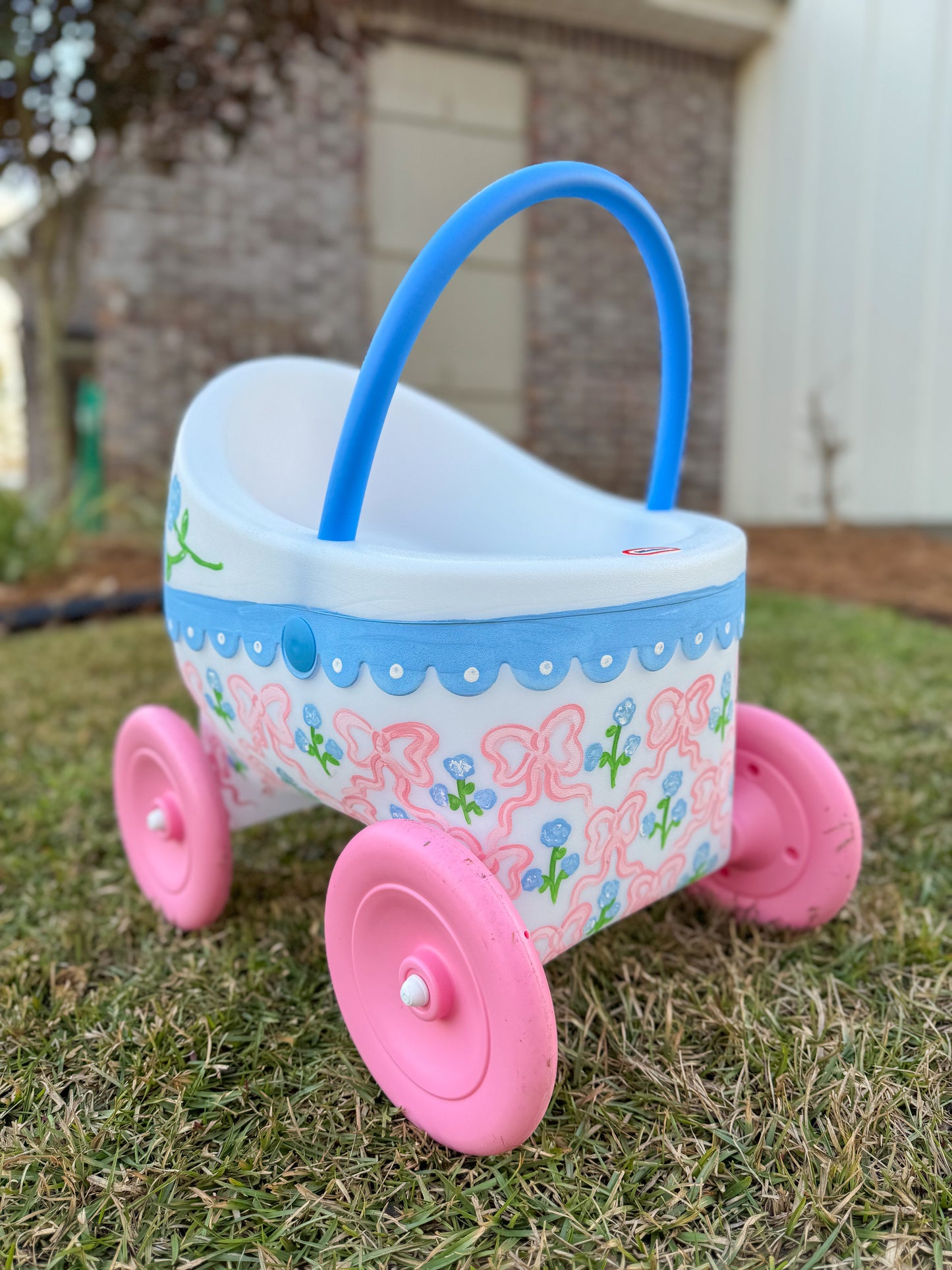 ✨EASTER LAST CALL Custom Hand-Painted Baby Doll Carriages ✨