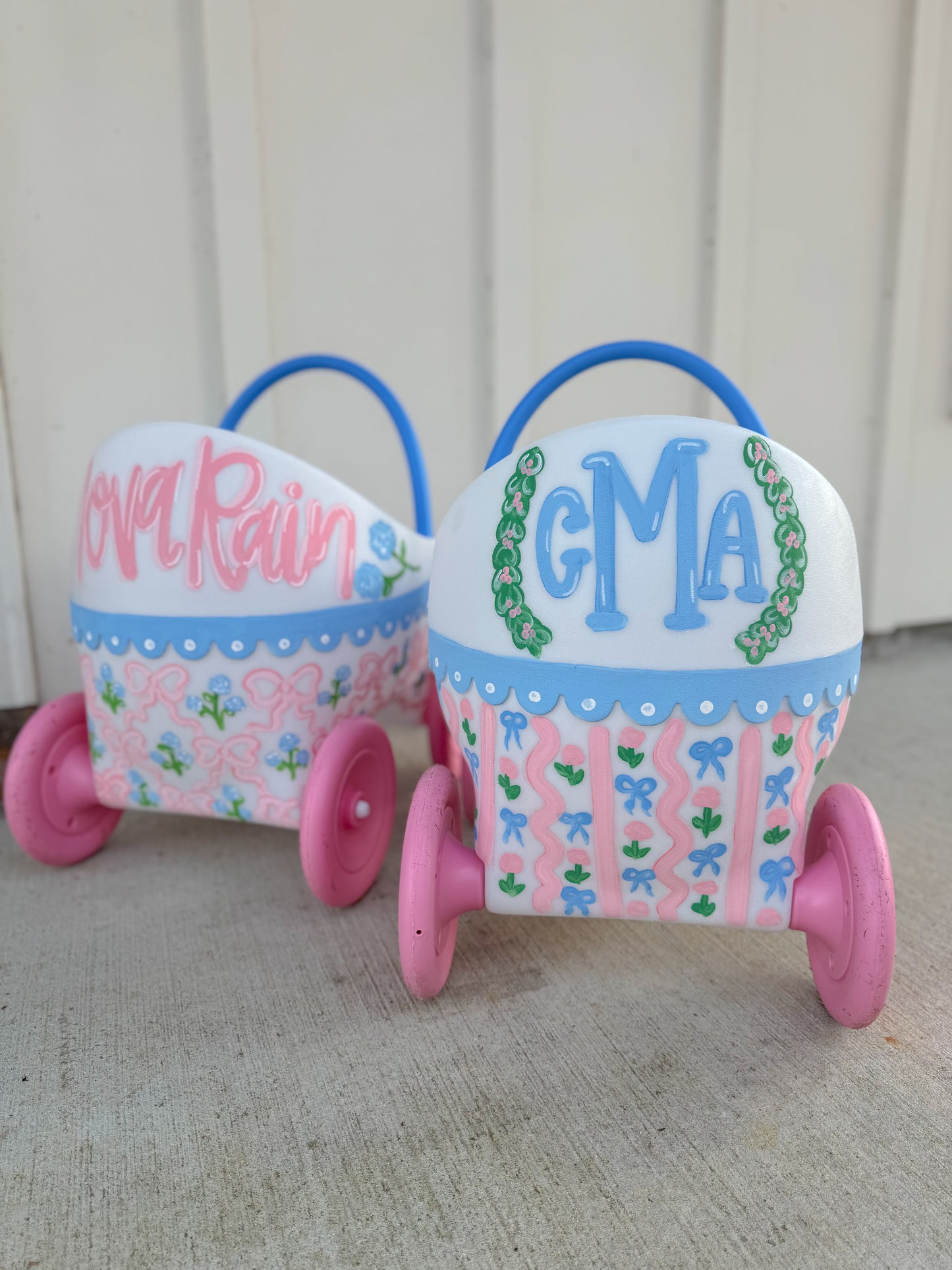 ✨EASTER LAST CALL Custom Hand-Painted Baby Doll Carriages ✨