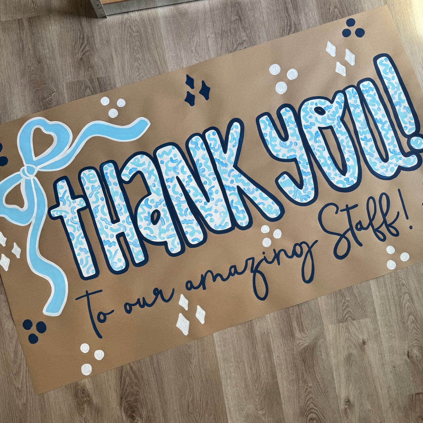 CUSTOM SCHOOL PAINTED BANNERS