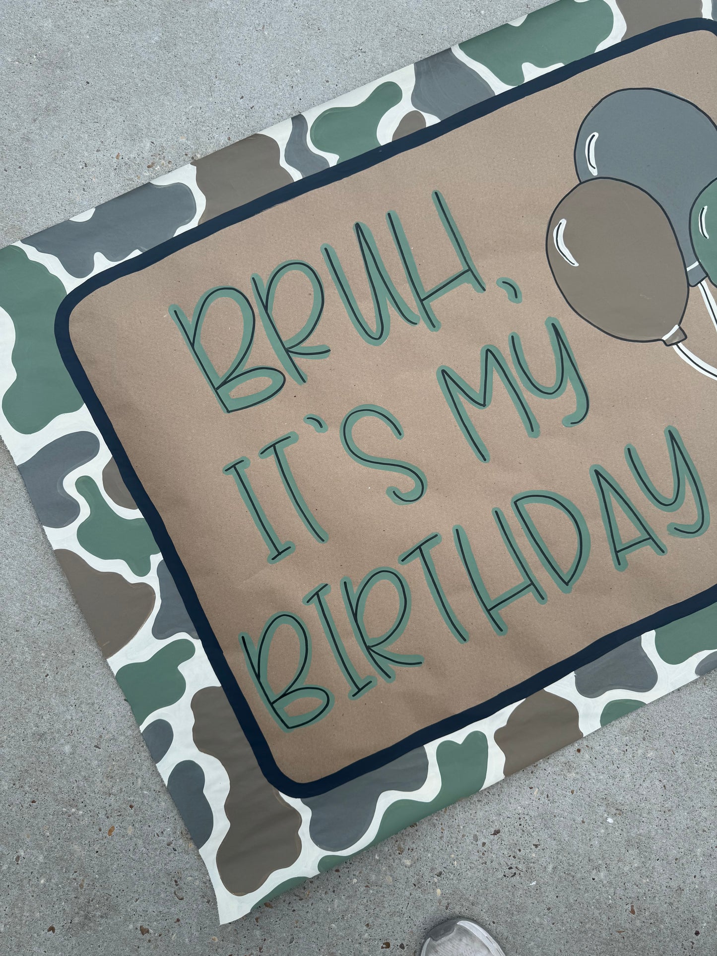 READY TO SHIP- PREMADE BANNER 35x48