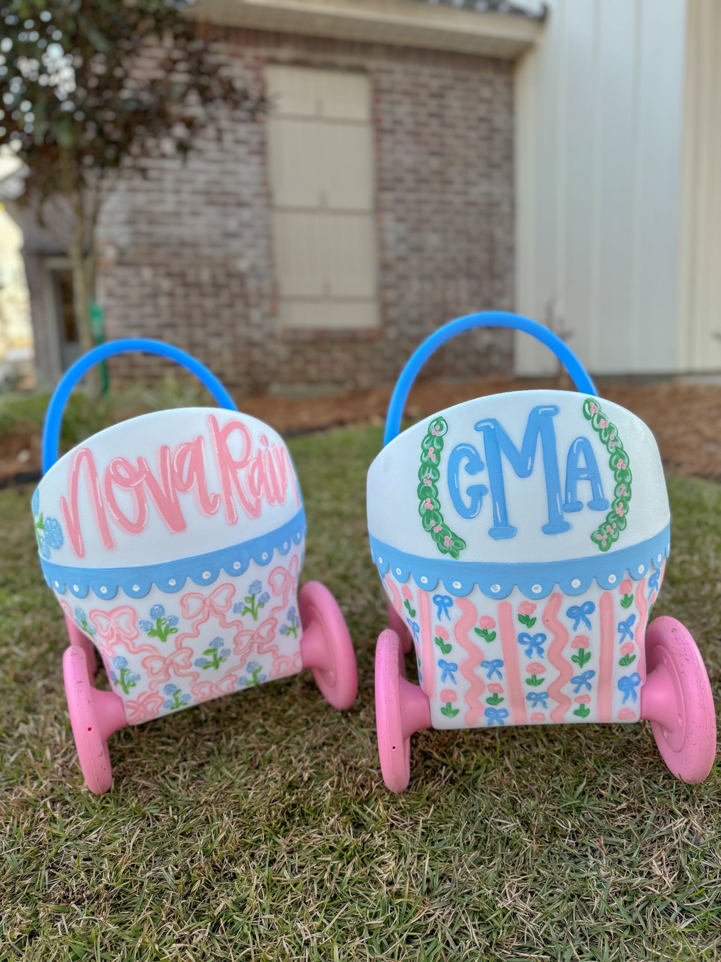 ✨EASTER LAST CALL Custom Hand-Painted Baby Doll Carriages ✨
