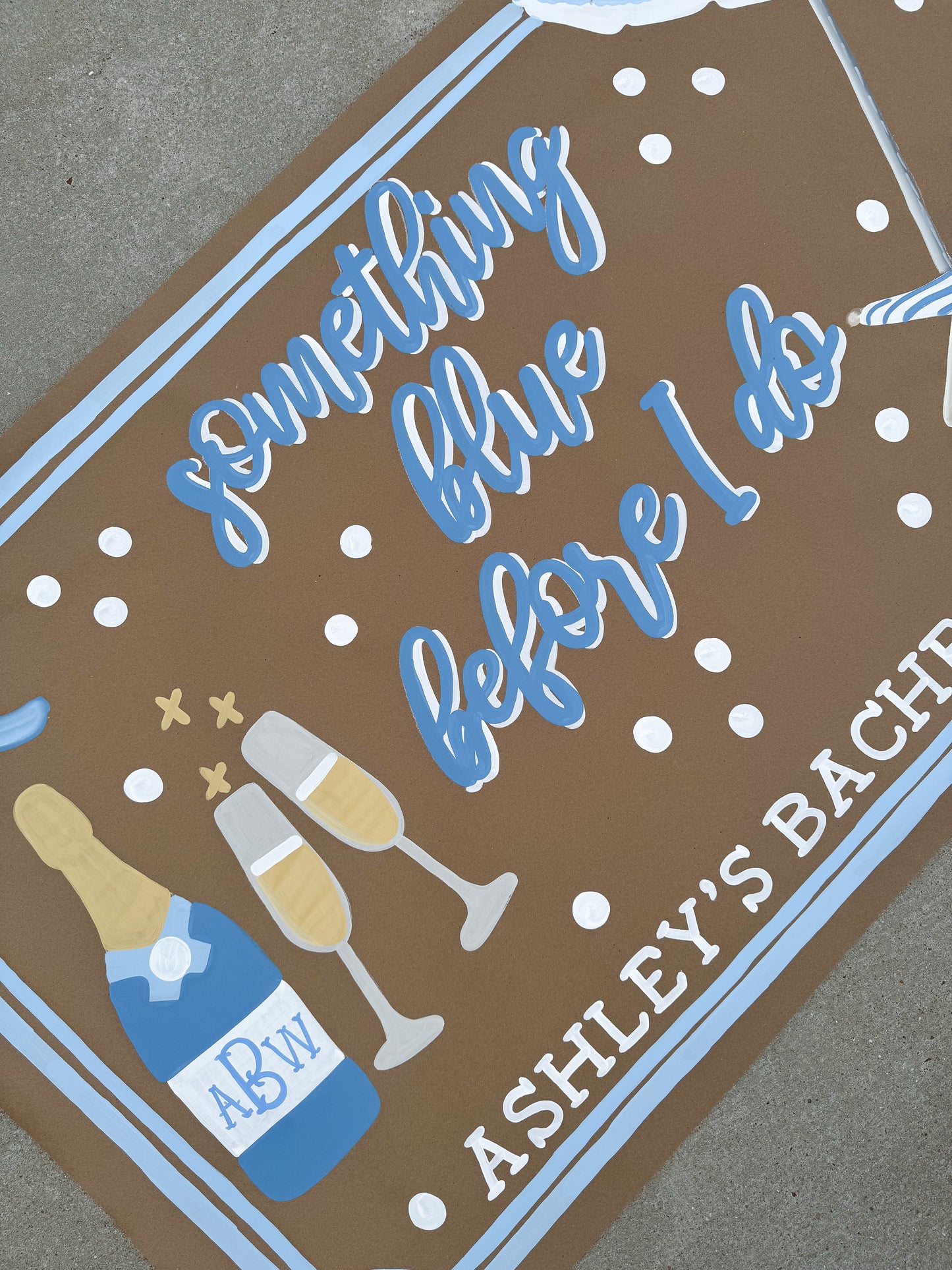 CUSTOM EVENT/CELEBRATION PAINTED BANNER