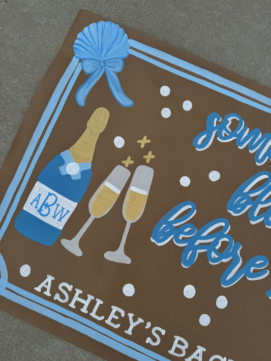 35" TALL Custom Event/Celebration Banner
