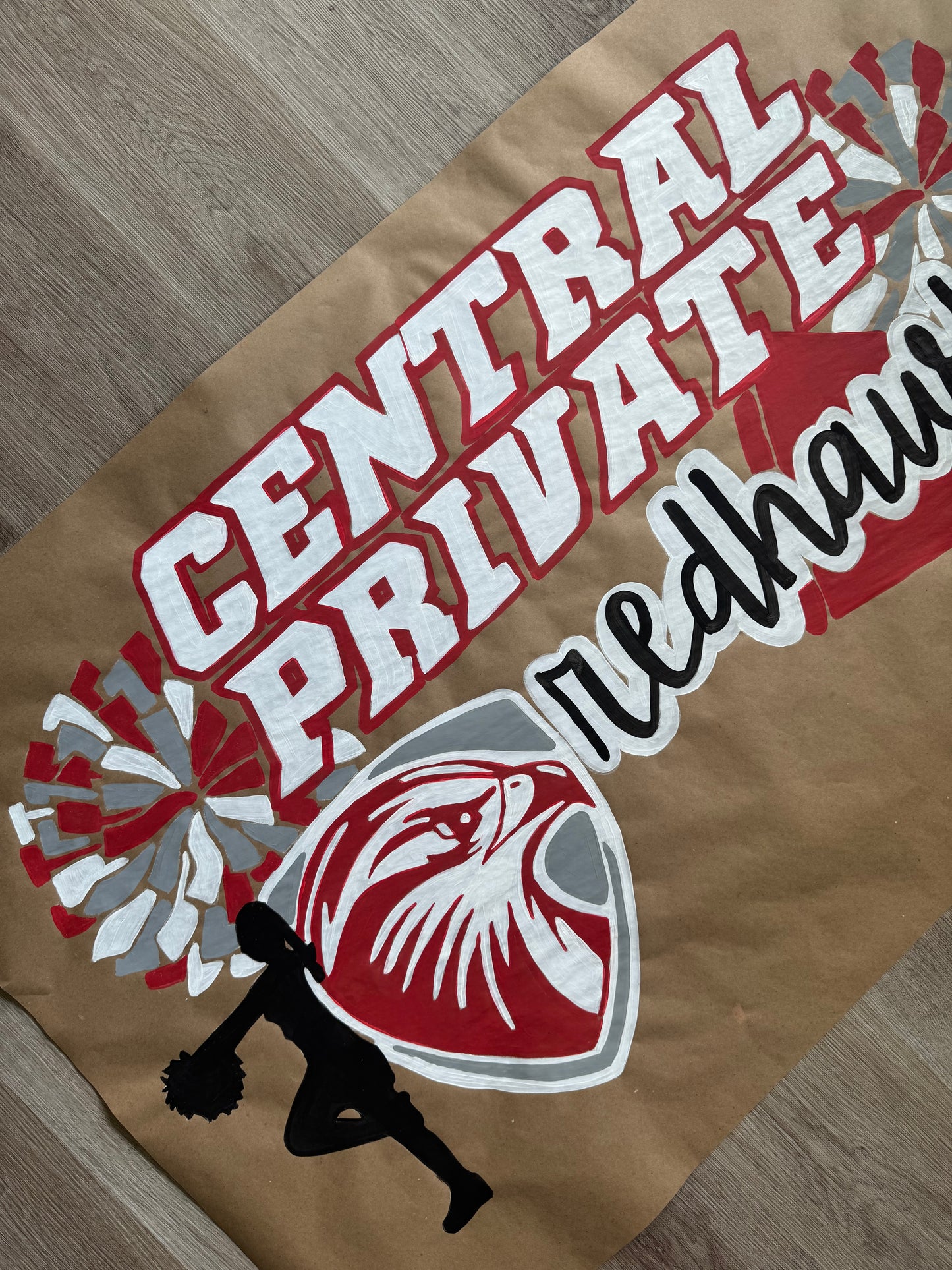 CUSTOM SCHOOL PAINTED BANNERS