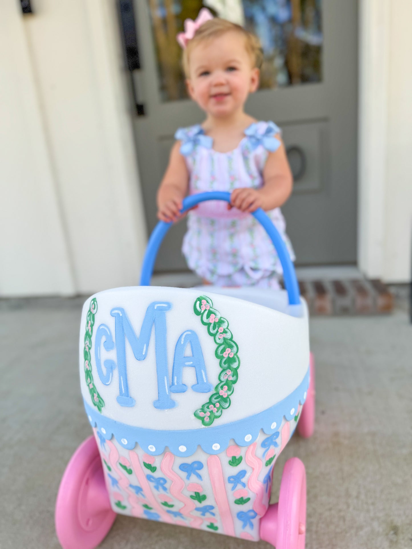 ✨EASTER LAST CALL Custom Hand-Painted Baby Doll Carriages ✨