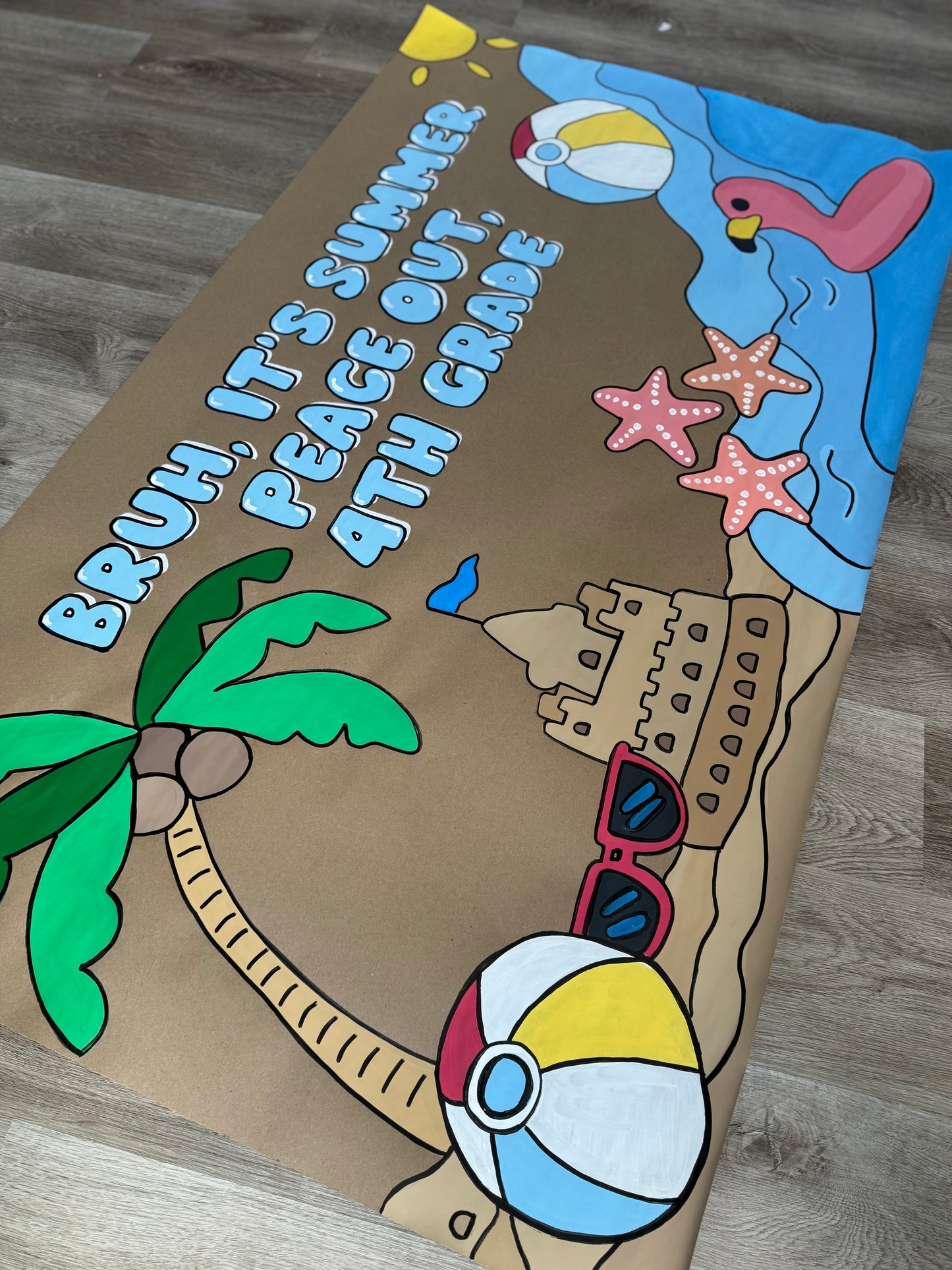 CUSTOM EVENT/CELEBRATION PAINTED BANNER