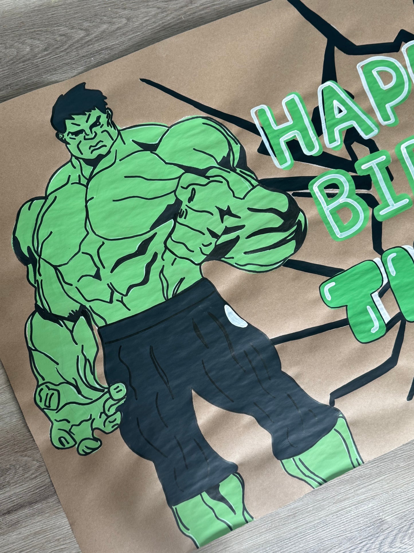 CUSTOM CHARACTER PAINTED BANNERS