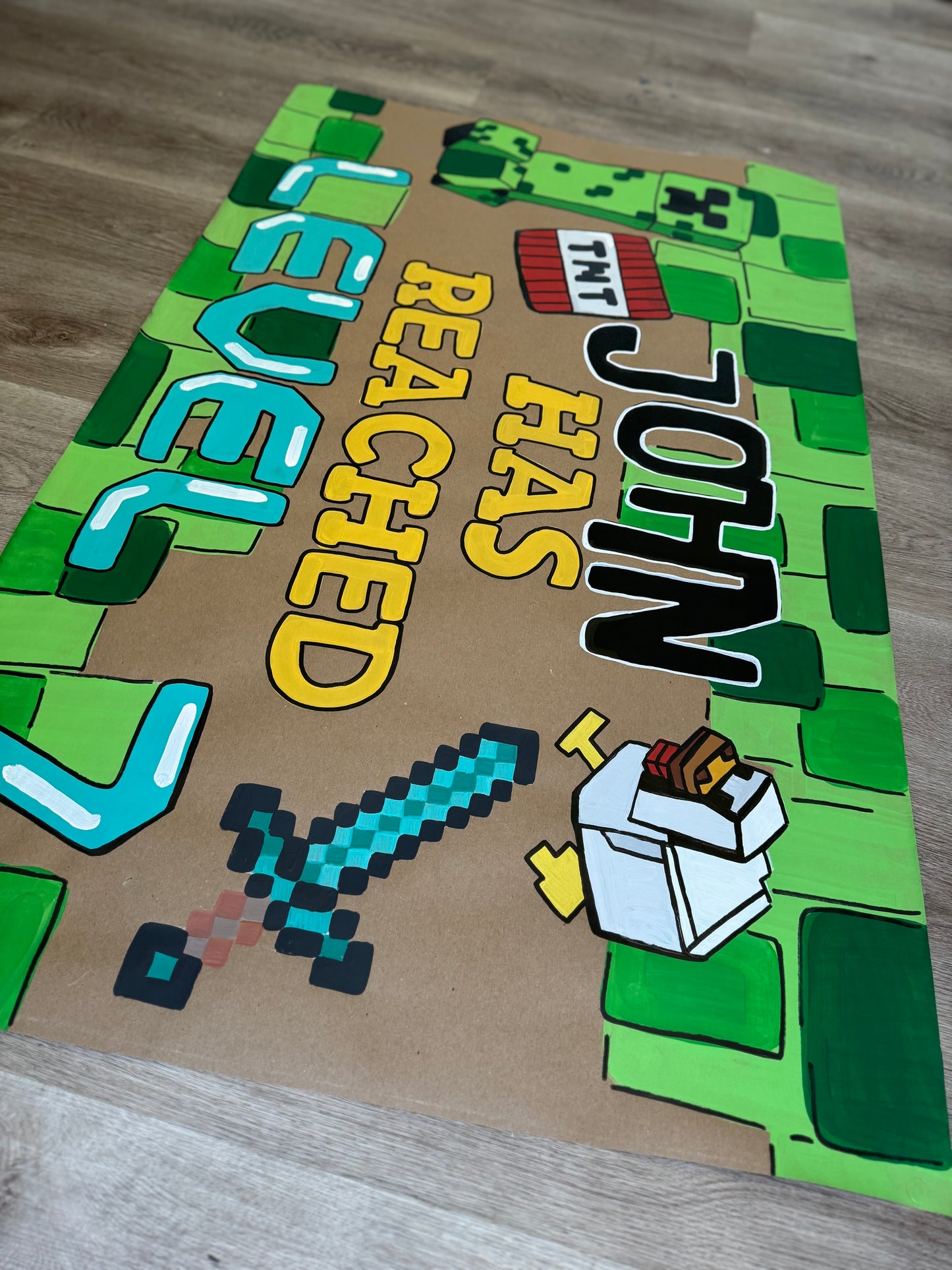 CUSTOM CHARACTER PAINTED BANNERS